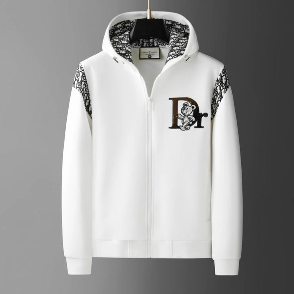 Bomber Jacket Men's jogging casual jacket Hooded Coat autumn streetwear