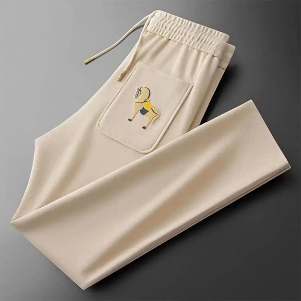 mens clothes Custom Fashion drawstring pants sweat pants for men's pants trousers