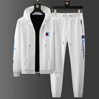 2 piece sweatsuit set men's clothing for men's hoodies & sweatshirts set