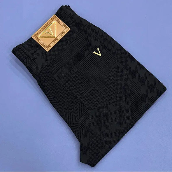 Summer Ice silk pants Trousers casual pants for men's pants