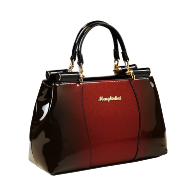 2024 New Luxury Handbag, Middle aged Mom's Bag, Minimalist Style, One Shoulder Crossbody Bag, Genuine Leather Women's Bag