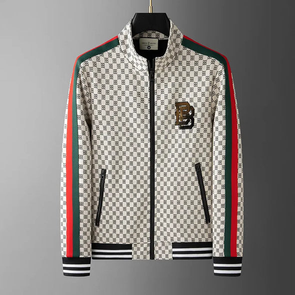 Men's fashion clothes casual jacket Hooded Coat autumn streetwear printing jacket for men