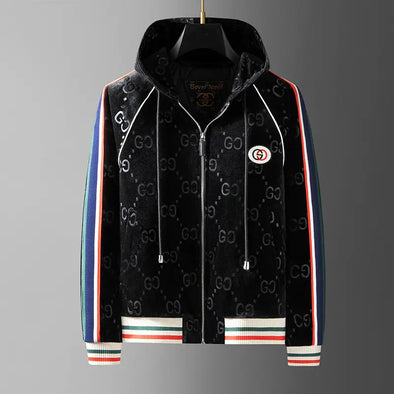 Thick Hooded Velvet winter clothes for men coat winter jacket men