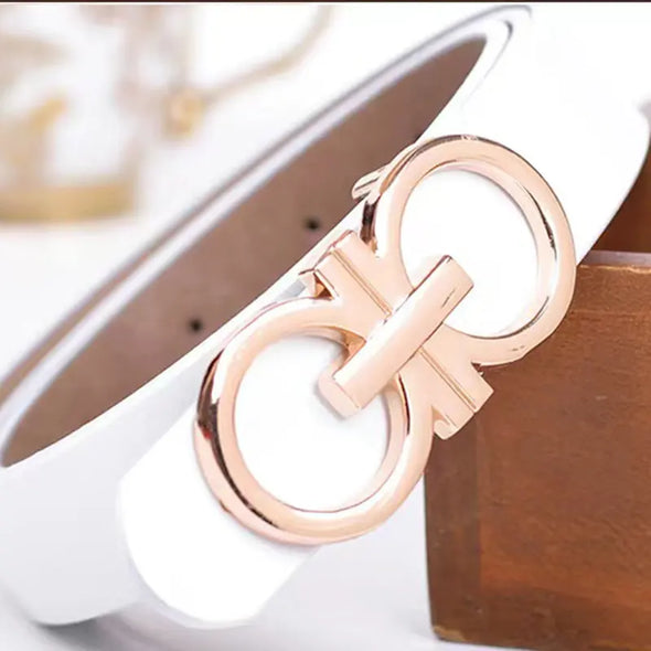 Leather Womens Embellished Belt Skirt Waist Chain Accessory Waist Cover All Lap Waist Suit