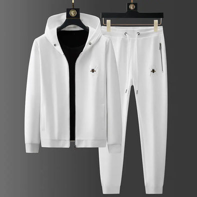 2 piece sweatsuit set men's clothing for men's hoodies & sweatshirts set
