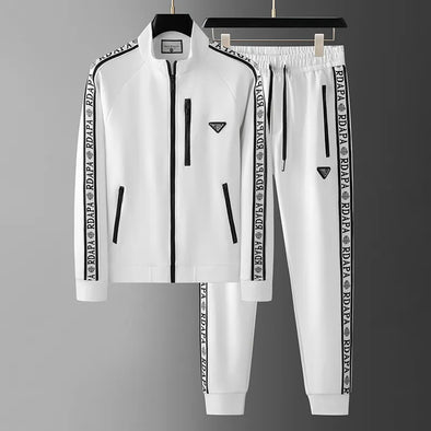2 piece sweatsuit set men's clothing suits for men's