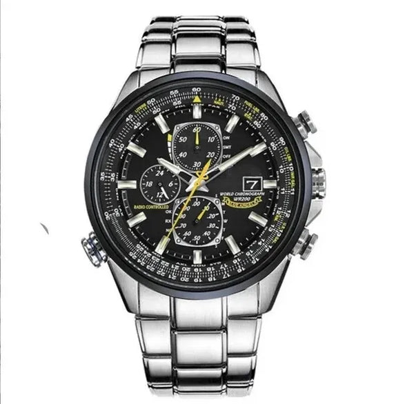Hot CITIZEN Men Watches Luxury Trend Quartz Calendar Waterproof Multi Function Fancy Round Watch