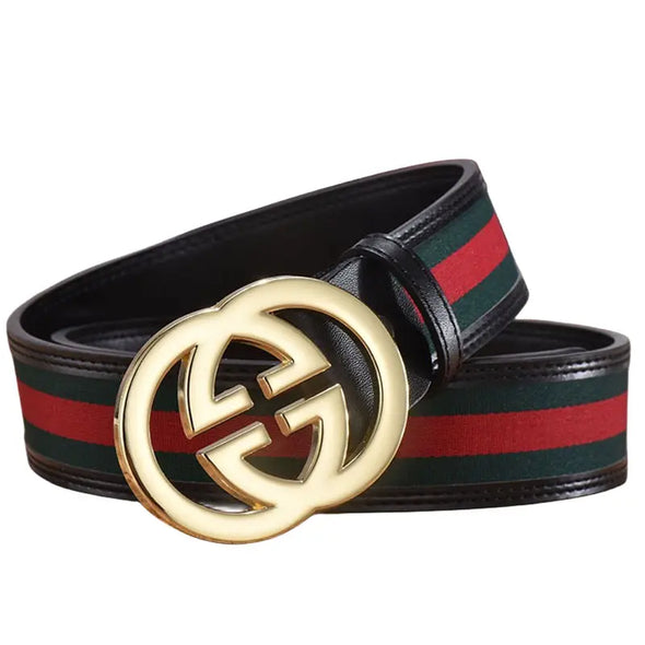 Apparel & Accessories Accessories Belts & Accessories Genuine Leather Belts Hot Sale Designer Two Layer Cowhide Fashion Women Belt for Men Wholesale Genuine Leather Belt