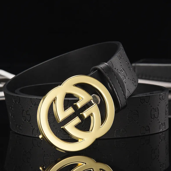 Apparel & Accessories Accessories Belts & Accessories Genuine Leather Belts Hot Sale Designer Two Layer Cowhide Fashion Women Belt for Men Wholesale Genuine Leather Belt