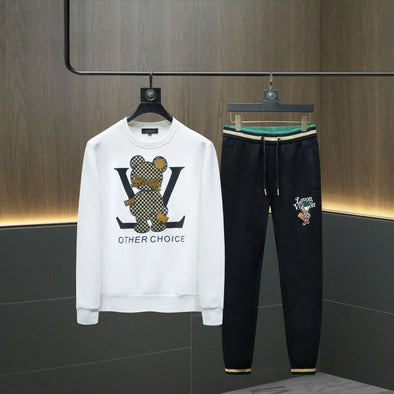 2 piece sweatsuit set men's clothing for men's hoodies & sweatshirts set