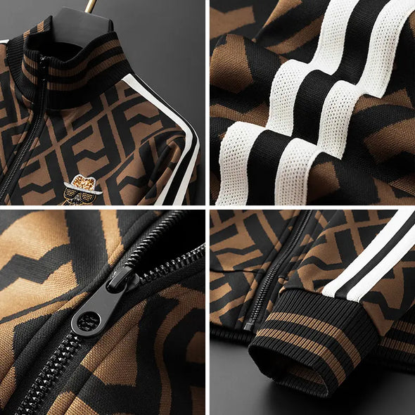 Men's fashion clothes casual jacket Hooded Coat autumn streetwear Printing jacket for men No reviews yet 1 sold