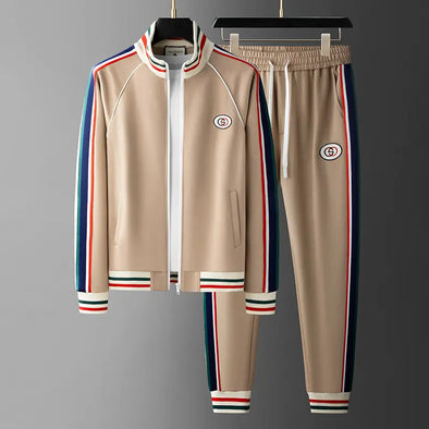2 piece sweatsuit set men's clothing suits for men's hoodies & sweatshirts set