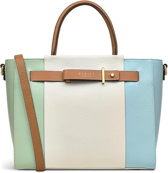 RADLEY London Islington Way Colourblock - Medium Satchel Bag for Women - Leather Crossbody Bag