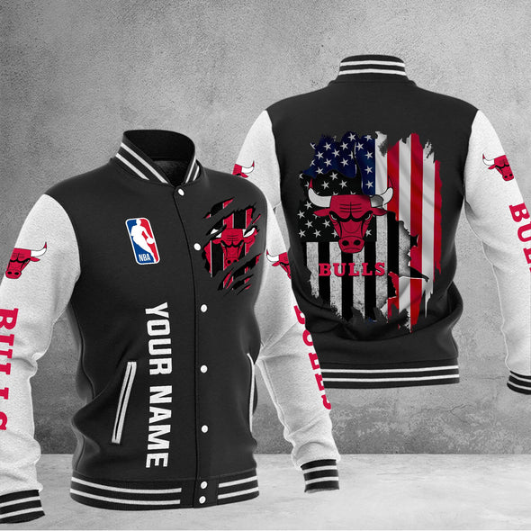Chicago Bulls Baseball Jacket