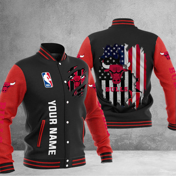 Chicago Bulls Baseball Jacket