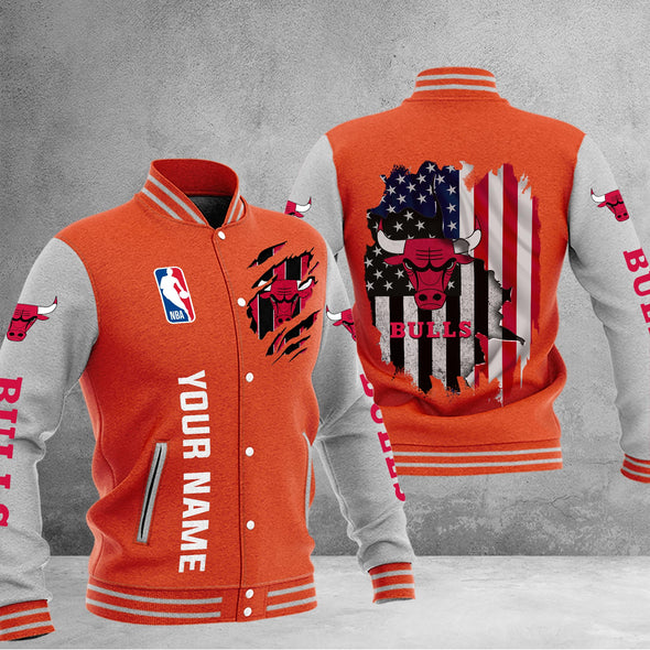 Chicago Bulls Baseball Jacket