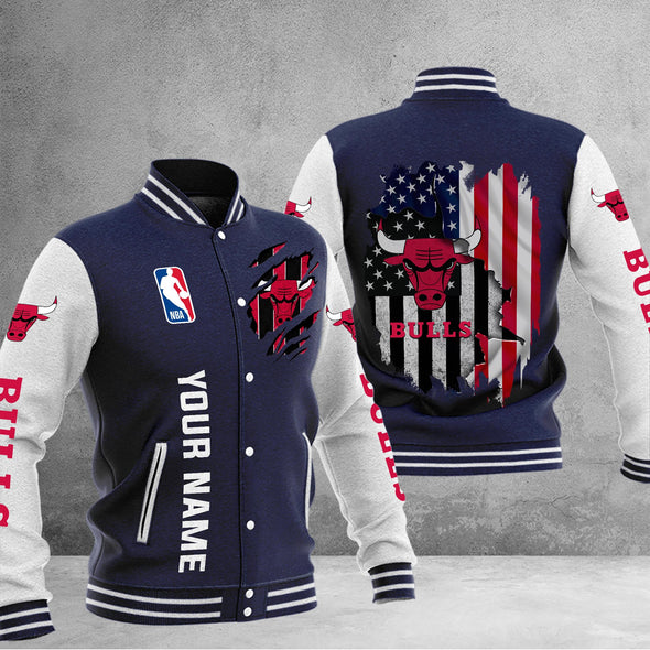Chicago Bulls Baseball Jacket