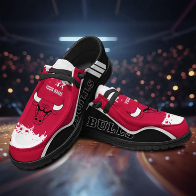 Chicago Bulls Hey Dude Shoes – Moccasin