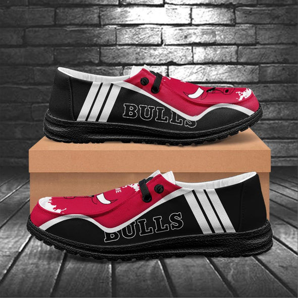 Chicago Bulls Hey Dude Shoes – Moccasin