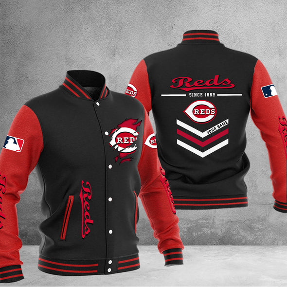 Cincinnati Reds Varsity Baseball Jacket