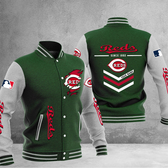 Cincinnati Reds Varsity Baseball Jacket