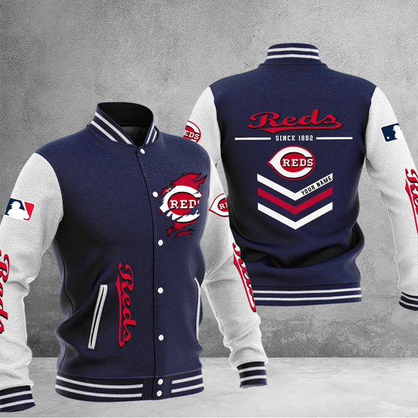 Cincinnati Reds Varsity Baseball Jacket