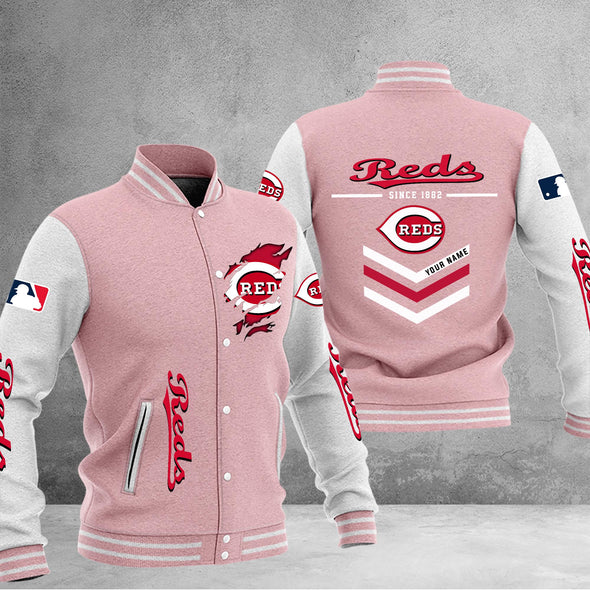 Cincinnati Reds Varsity Baseball Jacket