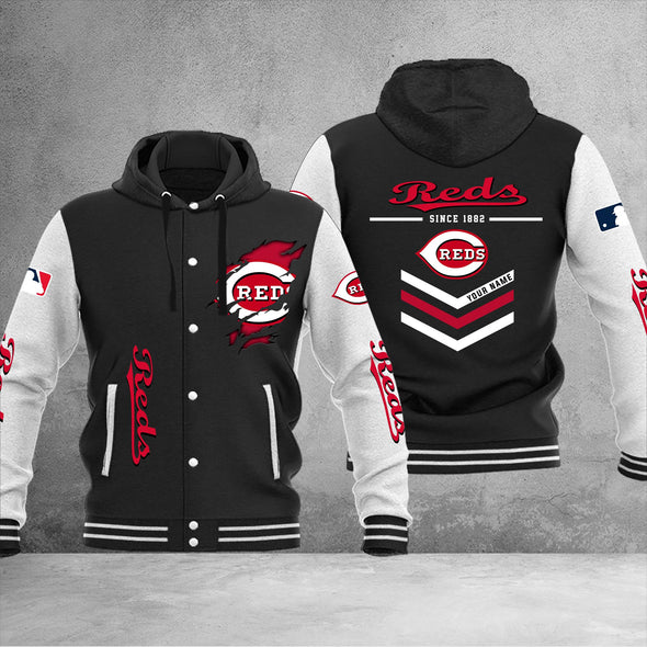 Cincinnati Reds Varsity Baseball Jacket