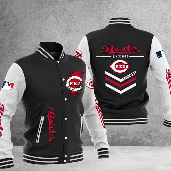 Cincinnati Reds Varsity Baseball Jacket