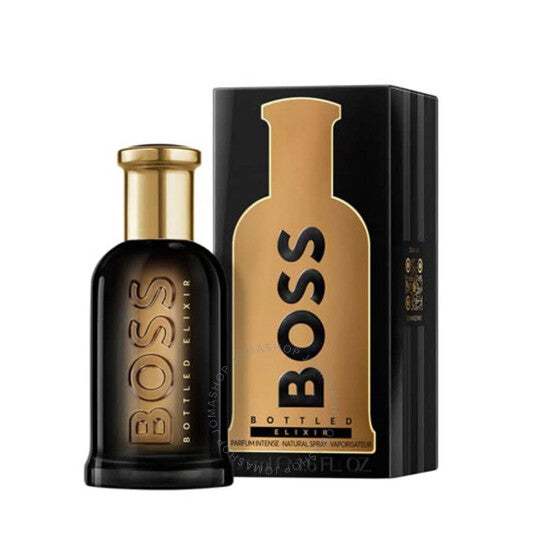 Hugo Boss  Men's Perfume Bottled Elixir Perfume Spray 3.4 oz Fragrances