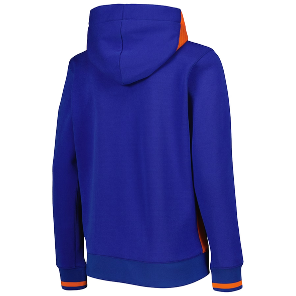 New York Knicks Nike Youth Courtside Showtime Performance Full-Zip Hoodie - Blue