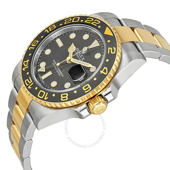 Rolex Gmt-Master Ii Gmt Black Dial Men Watch 40Mm