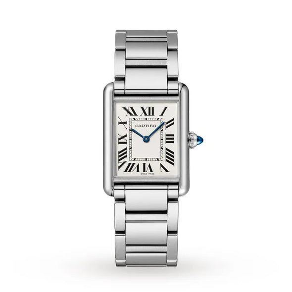 Cartier Tank Must, Large model, quartz movement, steel 33.7mm x 25.5mm Watch