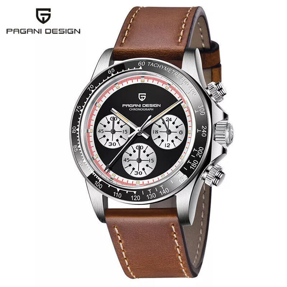 Pagani Design Mens Chronograph Quartz Wrist Watch 100m Waterproof WATCH