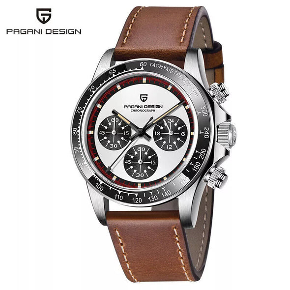 Pagani Design Mens Chronograph Quartz Wrist Watch 100m Waterproof WATCH