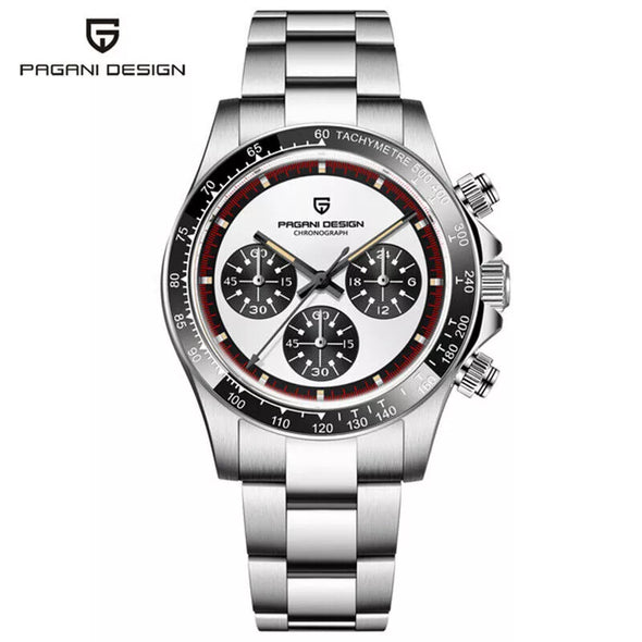 Pagani Design Mens Chronograph Quartz Wrist Watch 100m Waterproof WATCH