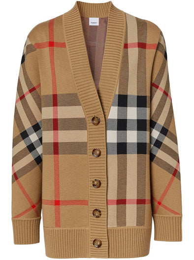 Burberry Vintage Check V-neck cardigan