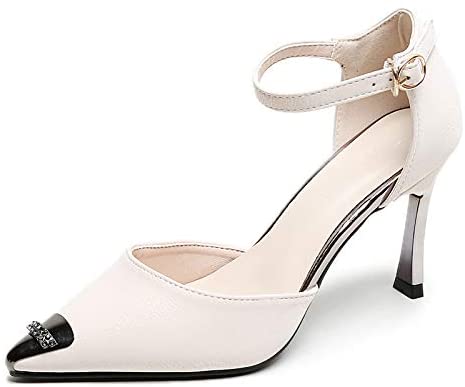 Comfortable Pumps for Women Wedding Party Strap Shoes High Heels Dress Pumps