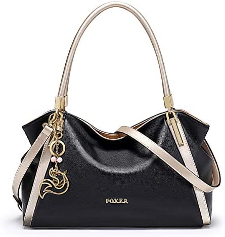 Women Leather Handbag Purse Lady Work Tote Shoulder Bag Top Handle Bag Satchel Carryall Ladies Pocketbooks