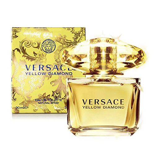 Yellow Diamond by Versace for Women Eau de Toilette Spray, 3 Ounce, Floral fruity