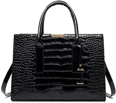 Crocodile Pattern Fashion Leather Luxury Women Ladies Handbags Shoulder Bag Woman Top-Handle Purse