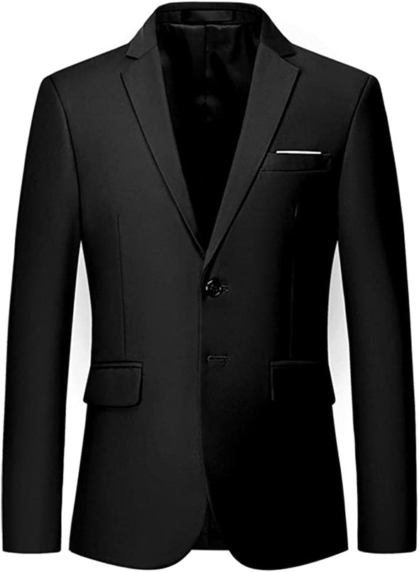 Mens Suit Jacket Slim Fit Sport Coats Blazer for Daily Business Wedding Party