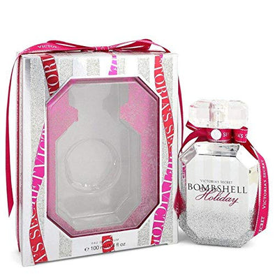Victoria Secret BOMBSHELL HOLIDAY Eau De Parfum 3.4 Fluid Ounce, 2019 Limited Edition