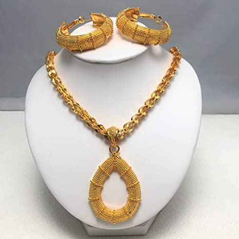 Elegant Jewelry Sets for Women Africa Beads Jewelry Set Gold Wedding Bridal Fashion Jewelry Sets Womens Accessories, size