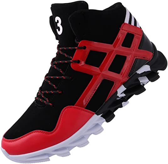 Men's Stylish Sneakers High Top Athletic-Inspired Shoes