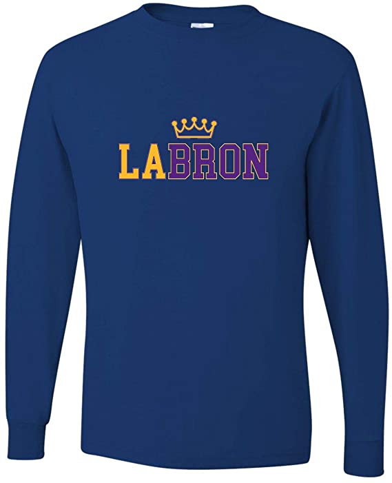 Go All Out Adult L.A. Bron Long Sleeve T-Shirt
