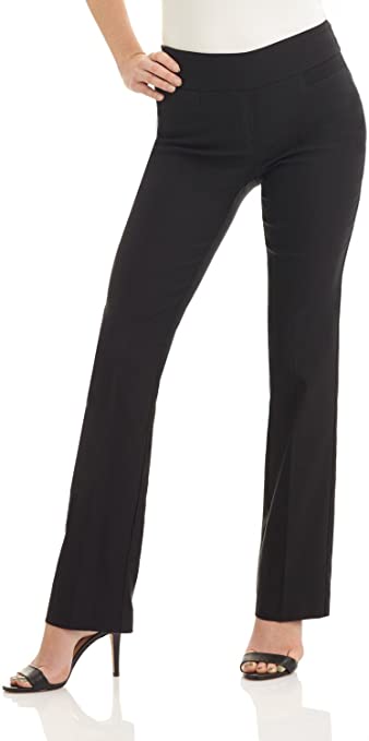 Rekucci Women's Ease into Comfort Boot Cut Pant