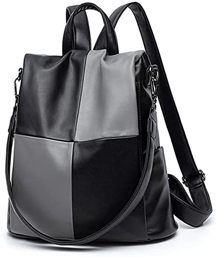 Women Travel Backpack Anti Theft Rucksack Casual Daypacks Ladies Patchwork Shoulder Handbags