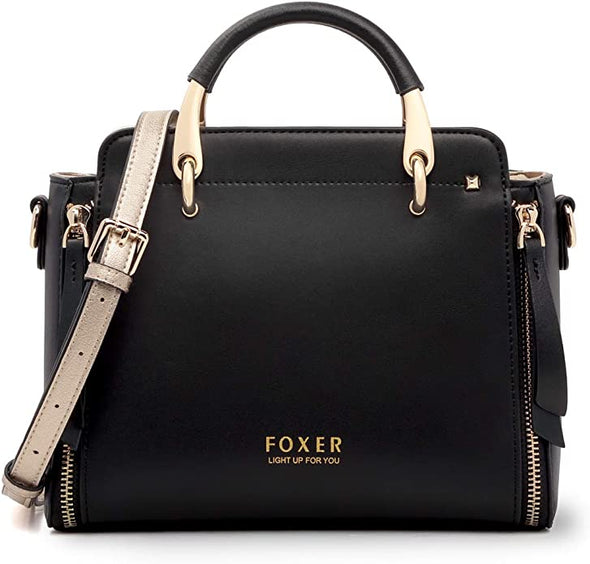 Leather Handbags for Women, Ladies Top-handle Bags with Adjustable Strap