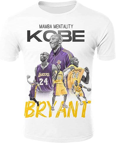 Legendary Number 8 24 Men's T-Shirt Basketball Superstar Memorial Shirt Basketball Sweatshirt
